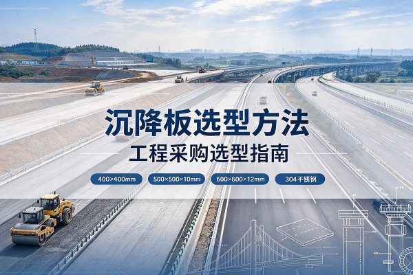 全南沉降板选择方法