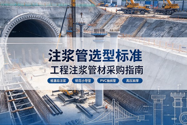 全南注浆管选型标准