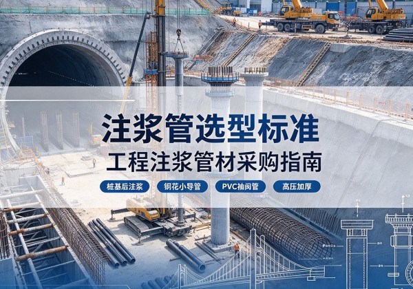 全南注浆管选型标准